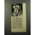 1956 Steiff Animal Toys Ad - For Adoption