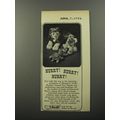 1956 Steiff Animal Toys Ad - Hurry! Hurry! Hurry!