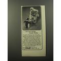 1956 Steiff Animal Toys Ad - As I was saying, Uncle Teddy