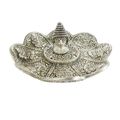 Aluminium Ash Catcher Flower & Buddha For Incen...