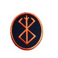 Viking Premium UK Made Embroidered Patch Berser...
