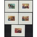 Chad American Revolution 5 De-Luxes 1976 MNH SG...
