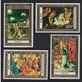 Chad Paintings Christmas 4v 1976 MNH SG#475-478