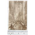 vintage postcard Westminster Abbey, Choir East,...