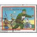 CUBA, Military Sport Games, red 1976, 3c