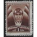 Zm Mi 16: 1 L. chocolate Postal Tax Stamp: Avia...