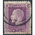 KGV: 4d P14x13½ Deep Purple - New Zealand 1926 ...