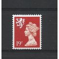 Scotland.S62 19p Bright Orange-Red.Unmounted Mi...