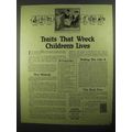 1918 Parents Association Ad - Traits That Wreck...