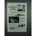 1939 Southern Pacific Lines Railroad Ad - See Twice