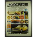 1979 Chevy Chevette Ad - Lot for the Money