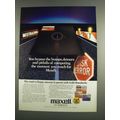 1984 Maxell Floppy Disks Ad - Bypass the Bumps