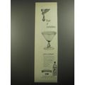 1956 Beefeater Gin Ad - Point of contention