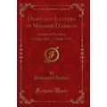 Diary and Letters of Madame D'arblay, Vol. 3: A...