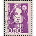 Stamp France SG2909 1990 0.50Fr Marianne Used