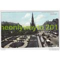 THE CASTLE & SCOTT MONUMENT, EDINBURGH, SCOTLAN...
