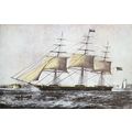 CLIPPER SHIP “NIGHTINGALE” 1952 James Edward Bu...