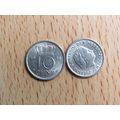 Netherlands 1957 10 Cents Coin