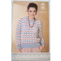 1986 Water Wheel 726 lady's sweater, brushed ch...
