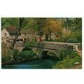POSTCARDThe Pack Horse Bridge Mill Dale Derbysh...