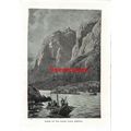 Sogne Fiord, Norway, Book Illustration (Print),...