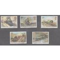 Famous Trains 1985 SG 1272-1276 used unmounted ...