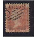 1858/79 1D RED PLATE (81) CORNER LETTERS(H.I) F...