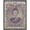 Newfoundland 1868 SG34 1c Dull Purple Mounted M...
