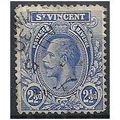 St Vincent 1925 SG133a 2 1/2d Bright Blue Fine ...