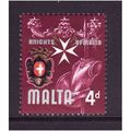 MALTA 1965 4d KNIGHTS OF MALTA SG 336 M MINT