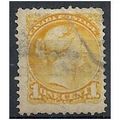 Canada 1872 SG75 1c Bright Yellow Fine Used
