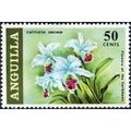 Anguilla QEII 1969 Flowers 50c Cattleya Orchid ...