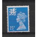Wales.W41 15p Bright Blue.Fine Used.Mar19
