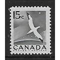CANADA 1954 15c BLACK NORTHERN GANNET SG 474 M ...
