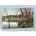 Rhode Island Woonsocket Postcard Scene On The B...