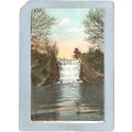 Rhode Island Woonsocket Postcard Horse Shoe Fal...