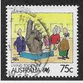 AUS 1988 75c 'LIVING TOGETHER - VISUAL ARTS' FI...