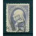 Used 206 1c Benjamin Franklin Fine M00747