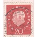 Germany 1959 - SGB180 - 20pf red - President He...