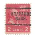 PRECANCEL -T&T ARAPAHOE, NEB 703 ON 2c PREXY