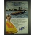 1985 Quebec Canada Ad - An exciting adventure a...