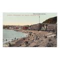 NICE PRINTED POSTCARD OF QUEEN'S PROMENADE & BE...