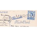 GB Slogan Postmark Post Office Maritime Mail on...