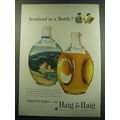 1949 Haig & Haig Scotch Ad - Scotland in a bottle