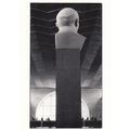 Alexande Lapine Moscow Statue Silhouette Shinin...