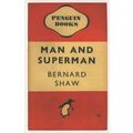 Man & Superman Bernard Shaw 1946 Book Postcard