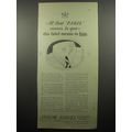 1932 Arrow Shirts Ad - All that Paris means to ...