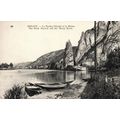 Postcard Dinant, Belgium. Bayard Rock and River...