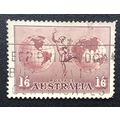 AUSTRALIA 1934 SG 0153a 'HERMES' USED 1/6d