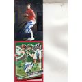 JUSTIN FIELDS ROOKIE & AARON RODGERS AUTO 2021/...